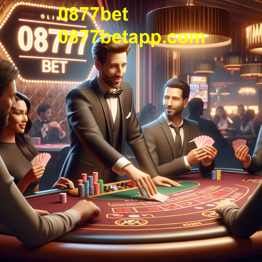 Experiência Imersiva do Cassino ao Vivo na 0877bet